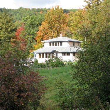 Tucked into the site