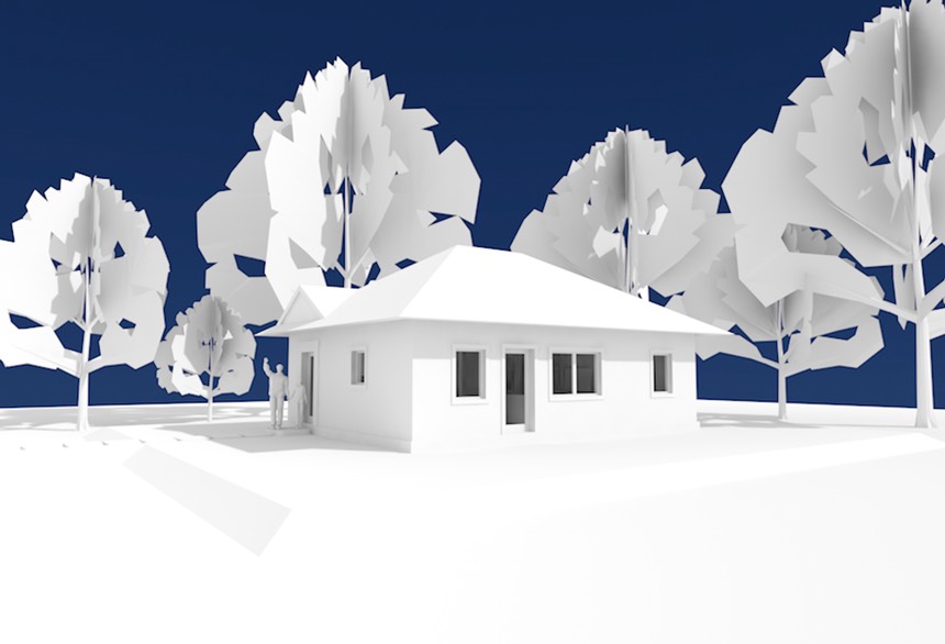 Medelstor 1 House Perspective