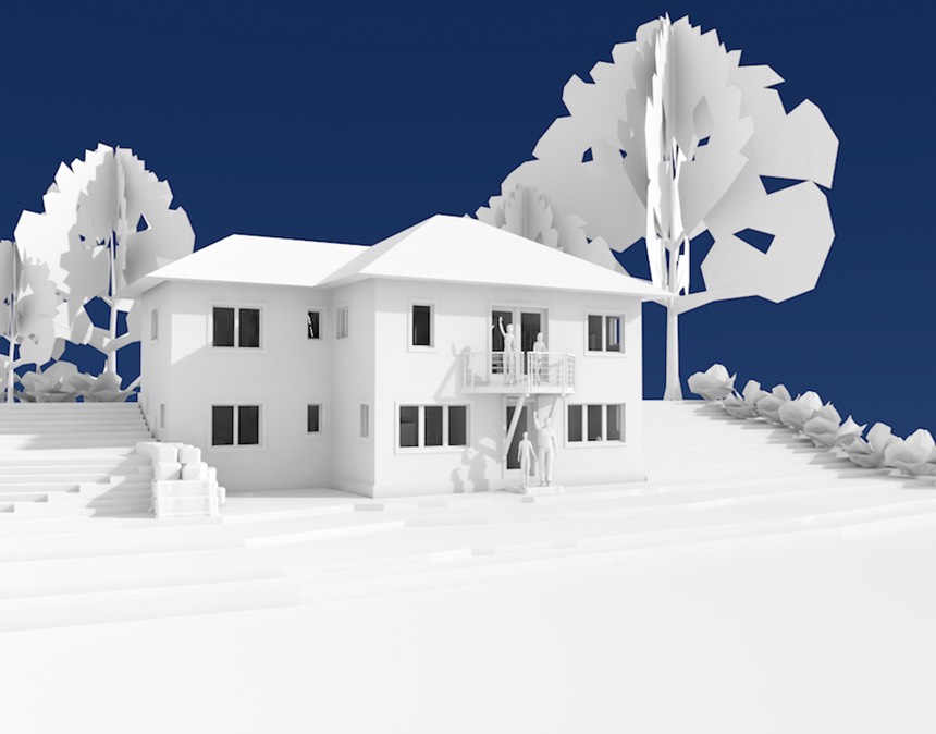 On the Rise House Perspective