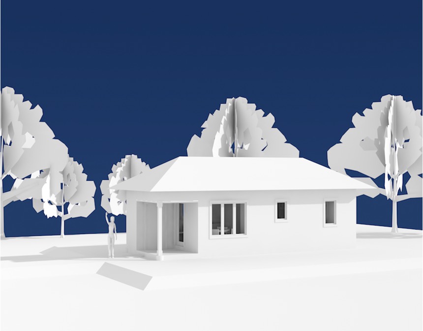 Peapod Cottage Perspective