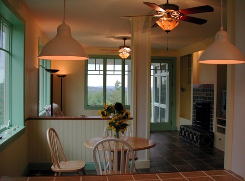 Spacious feeling, open plan