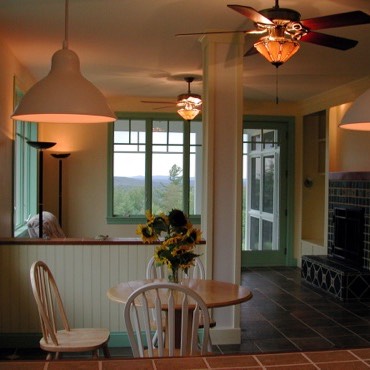 Spacious feeling, open plan