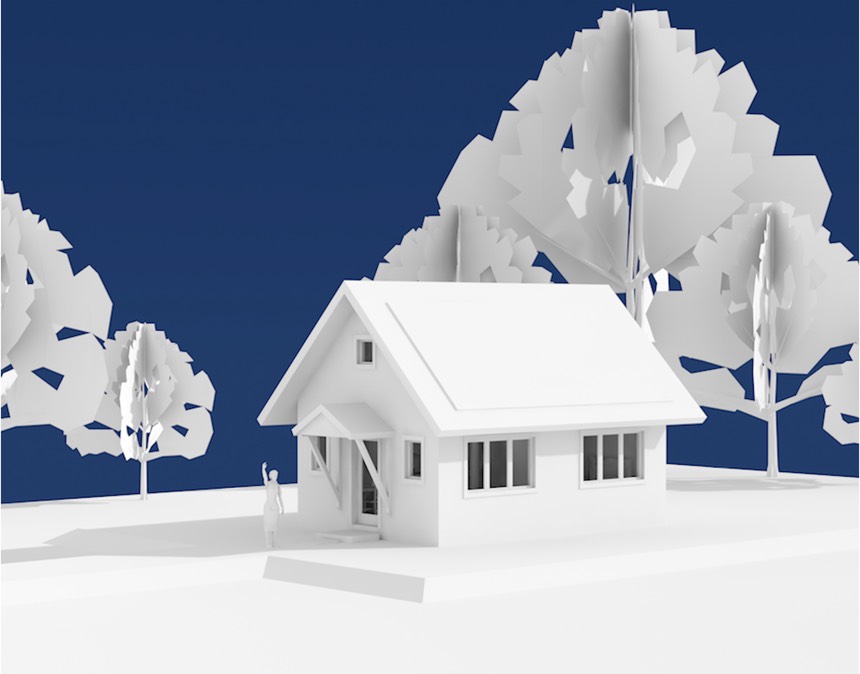 SimpleGifts Cottage Perspective