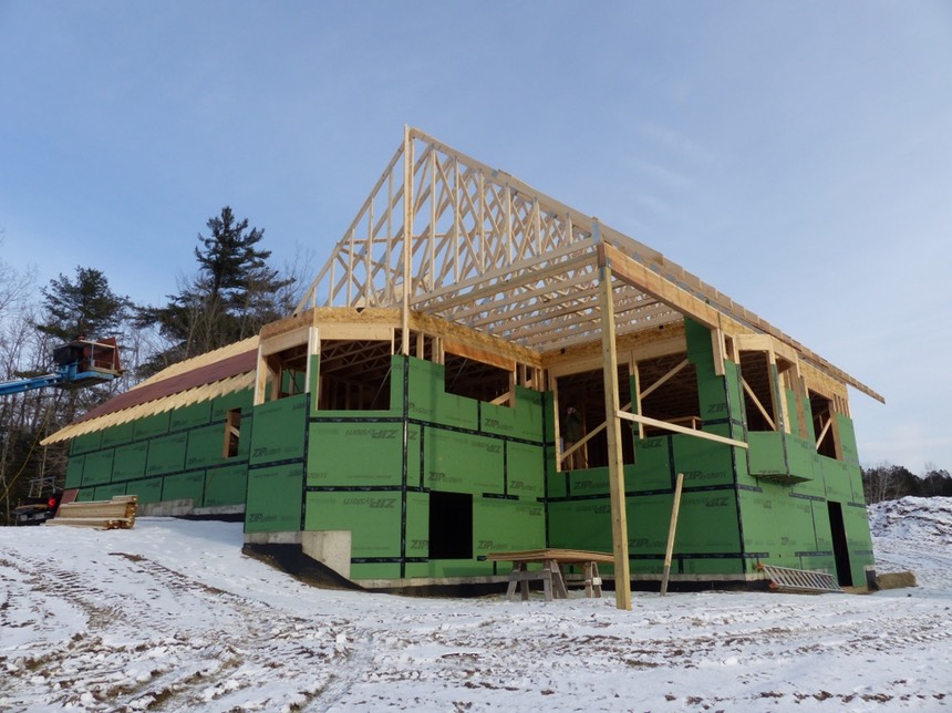 House under construction