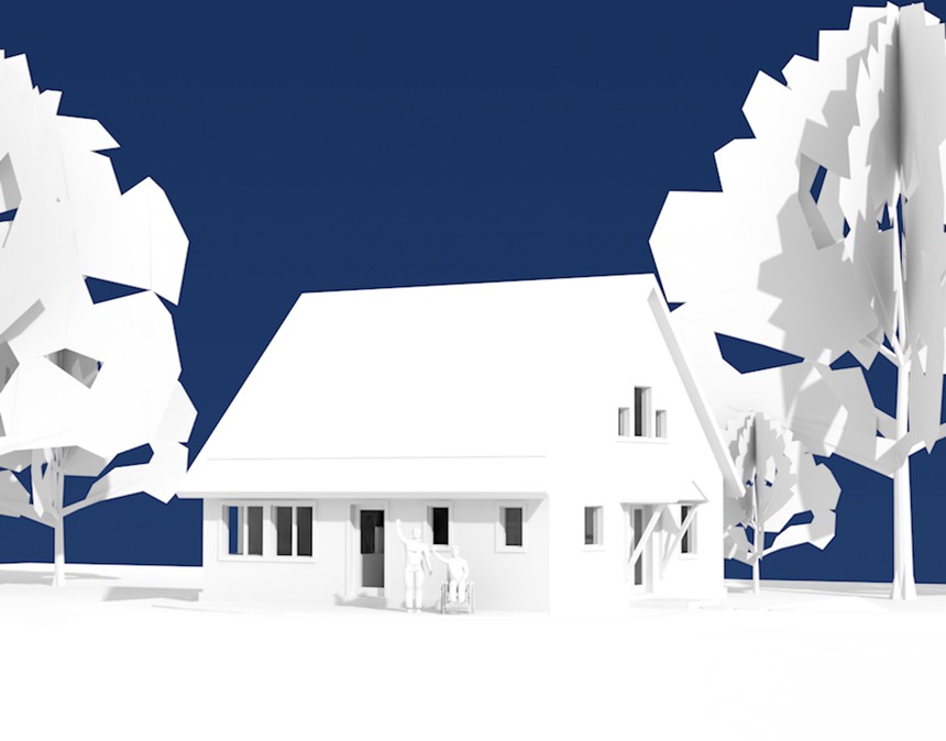 Under One Roof House Perspective