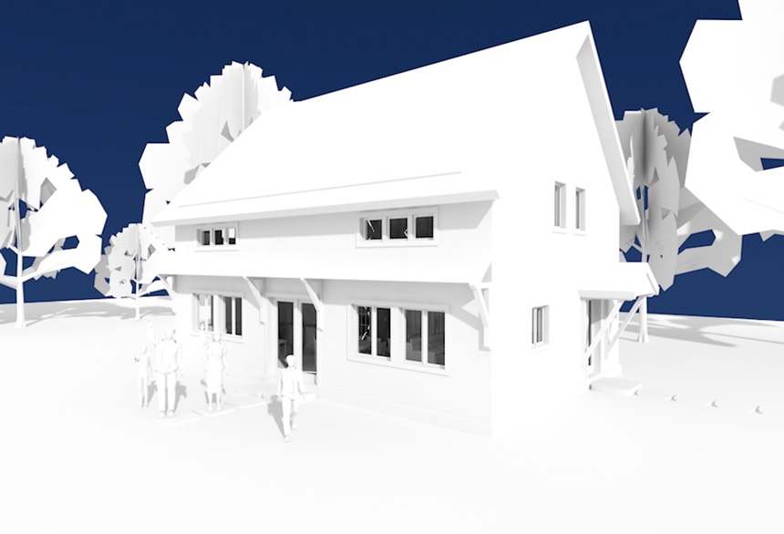 Wide Open Spaces House Perspective